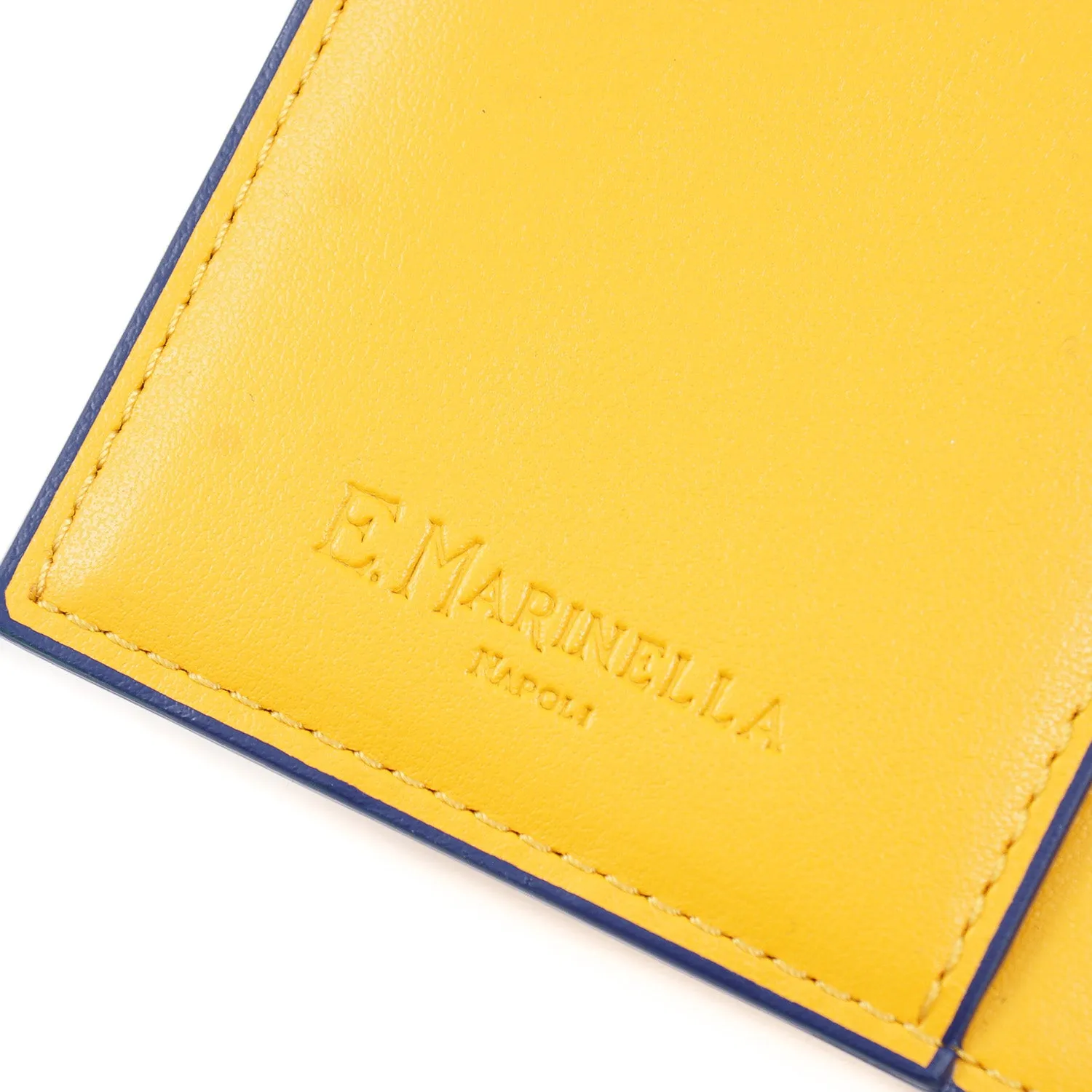 E.Marinella Vertical Wallet in Soft Calfskin