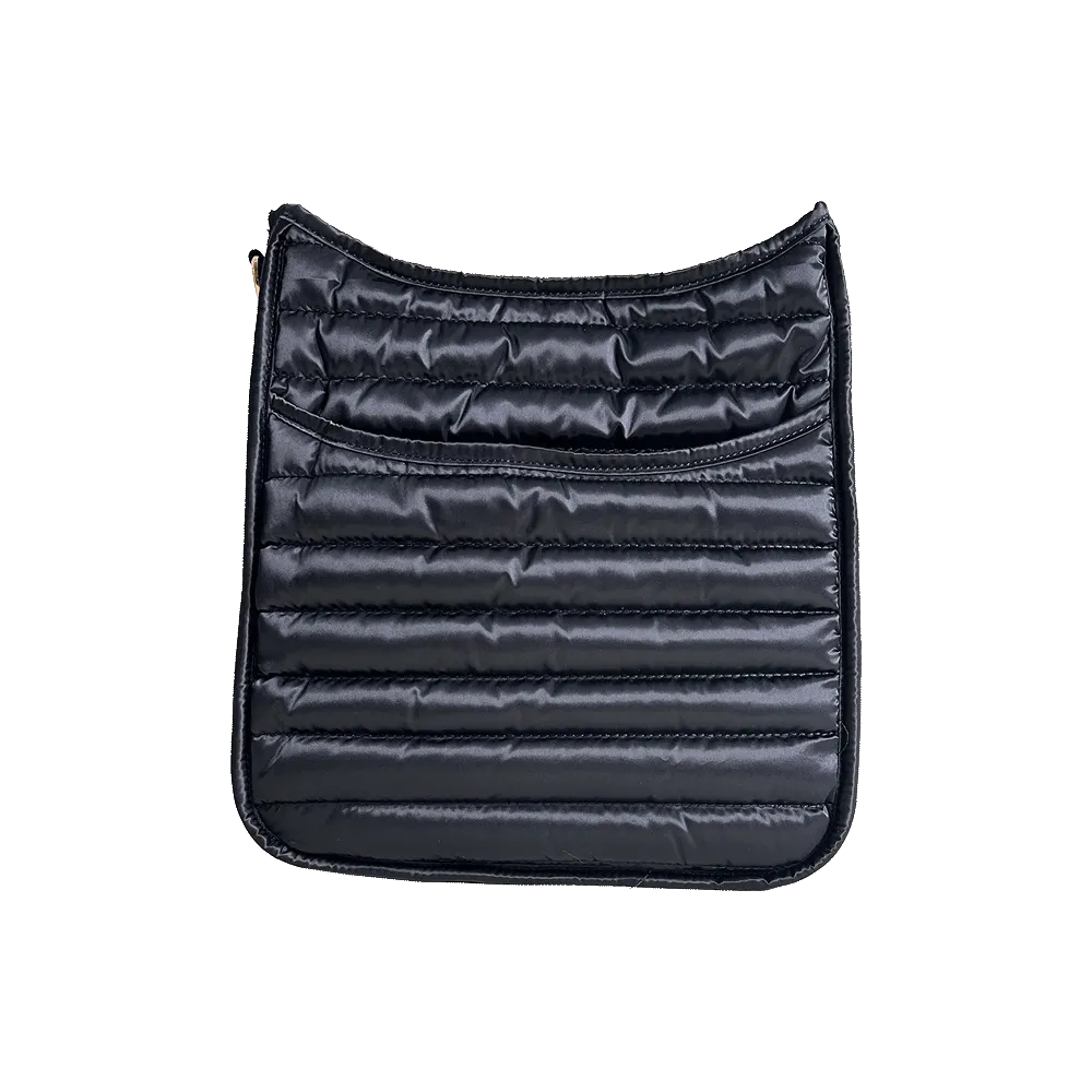 Everly Quilted Puffy Messenger Bag