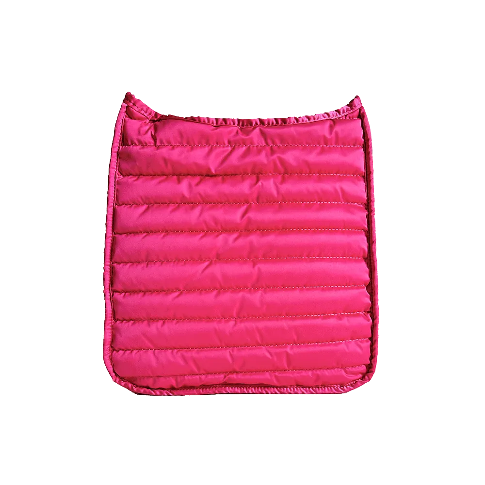 Everly Quilted Puffy Messenger Bag