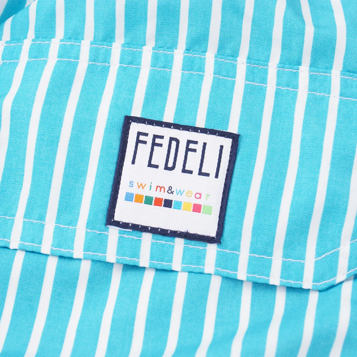 Fedeli 'Madeira' Printed Swim Trunks