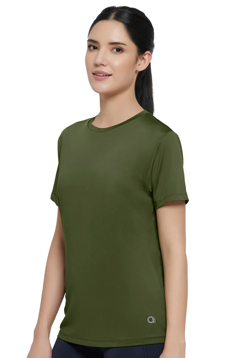 Flaunt Crew Neck Tee - Cypress