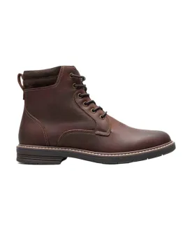 Florsheim Men's Norwalk Plain Toe Lace Up Boot Brown Crazy Horse