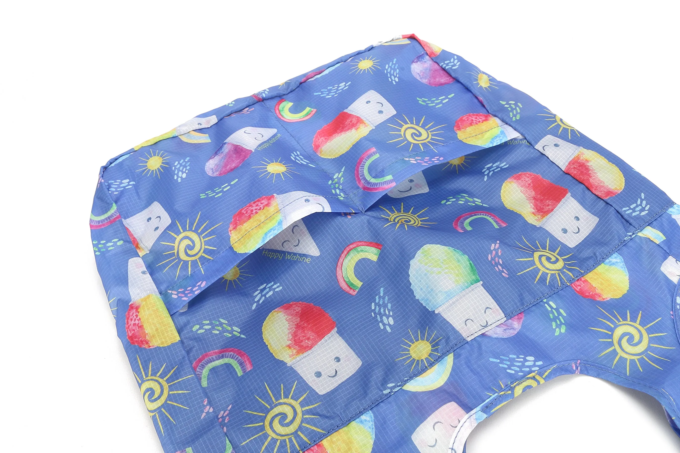 Foldable Bag Jacqueline Shave Ice Blue