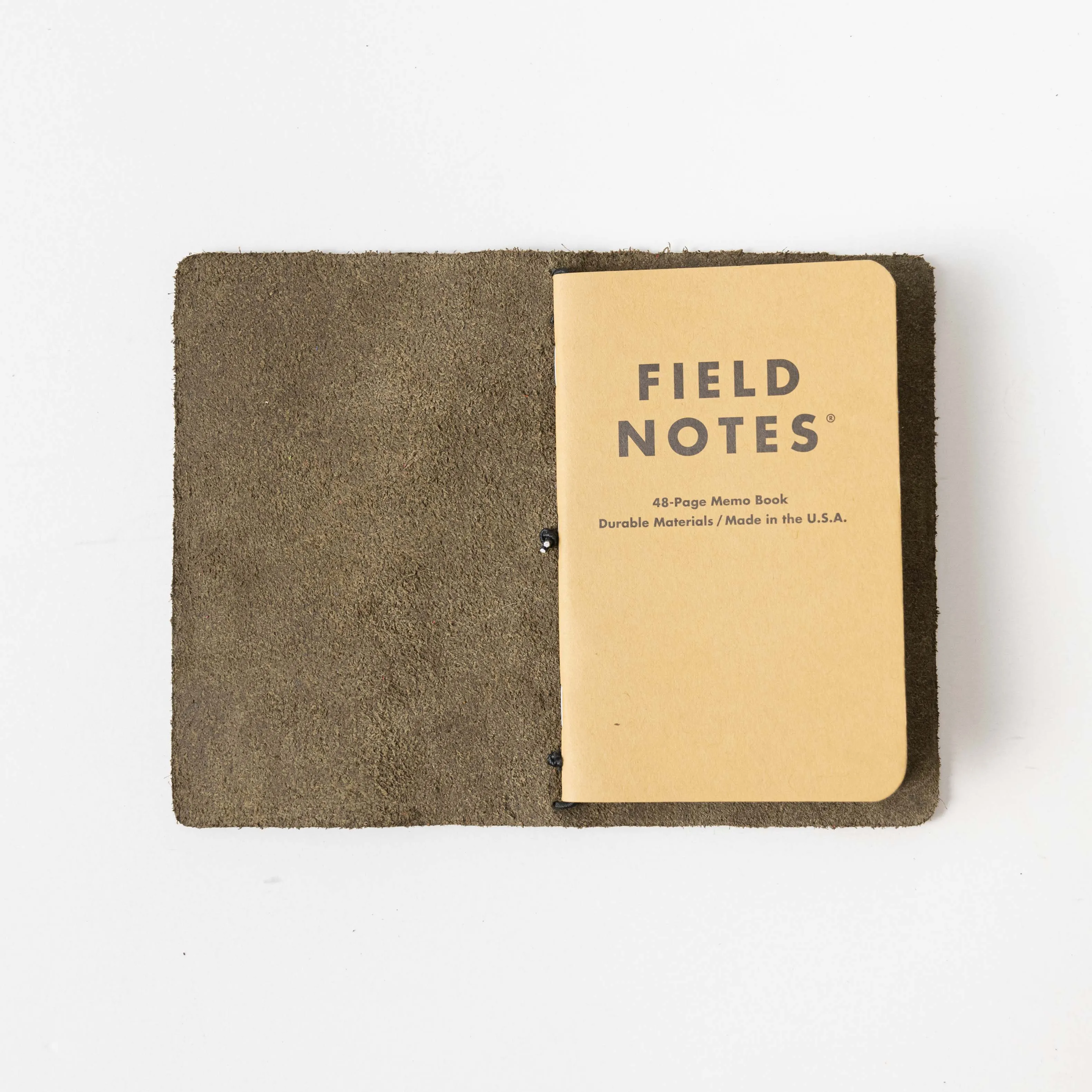 Forest Green Travel Notebook