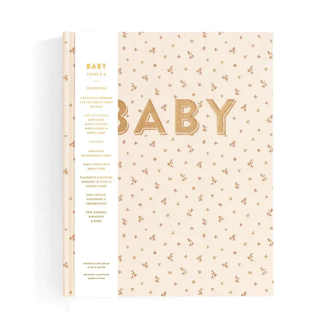 Fox & Fallow Baby Book BRODERIE