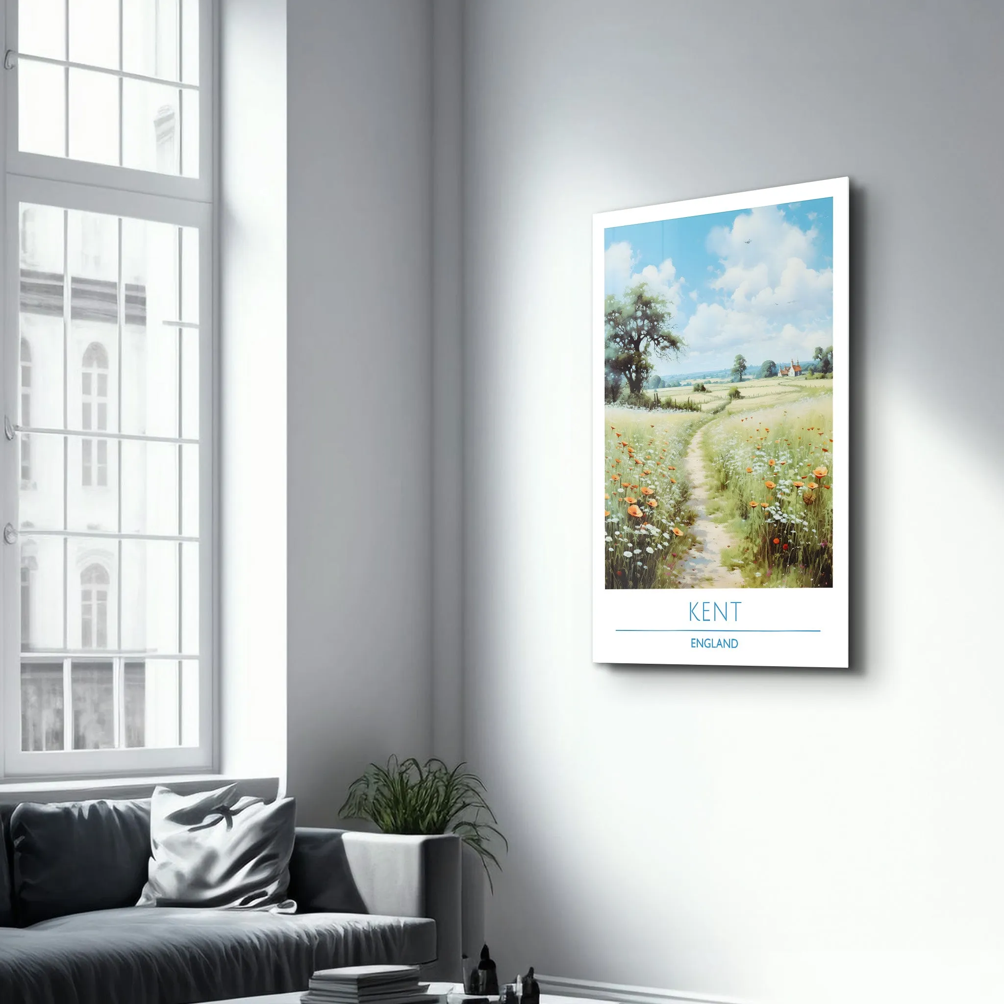 Kent England-Travel Posters | Glass Wall Art