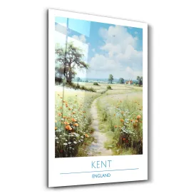 Kent England-Travel Posters | Glass Wall Art