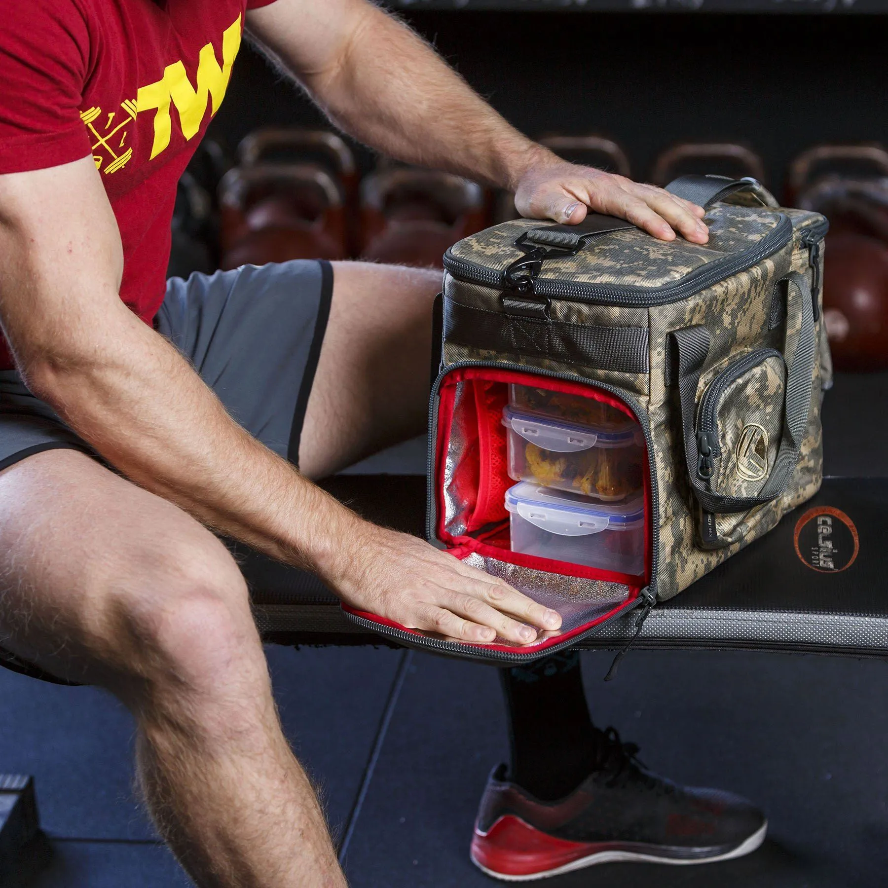 King Kong FUEL Meal Prep Duffle Bag - Digital Camo