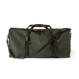 Large Rugged Twill Duffel- Otter Green