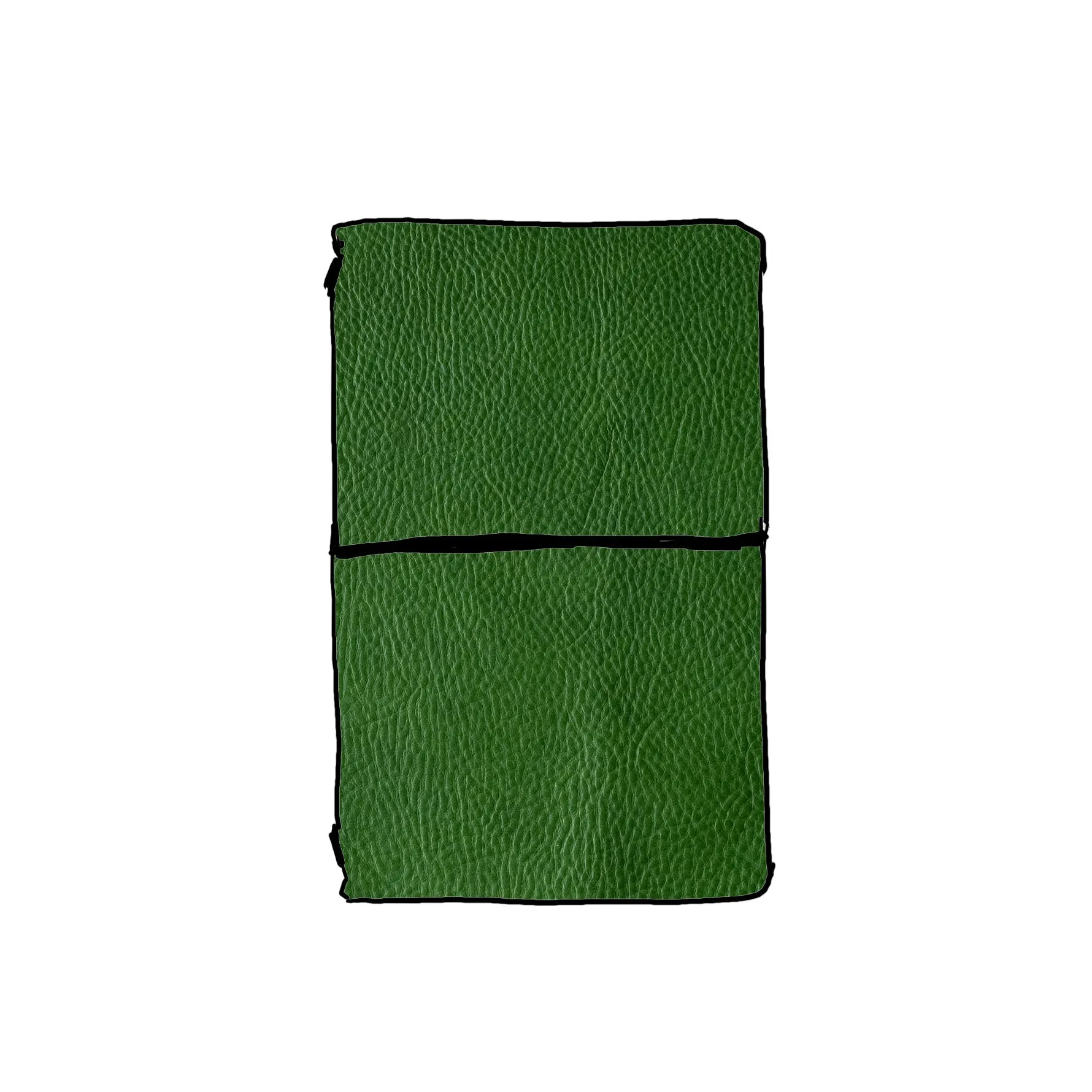 Leaf Cypress Travel Notebook