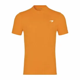 McLaren F1 Men's Small Speedmark Logo T-Shirt -Papaya/Vega Blue/Phantom