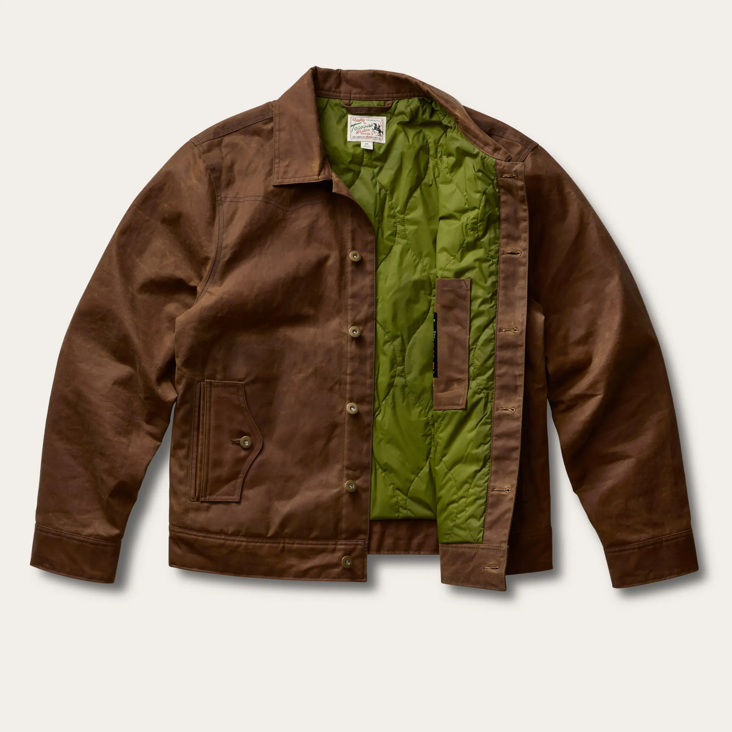 Men's Buckaroo Waxed Canvas Trucker Jacket