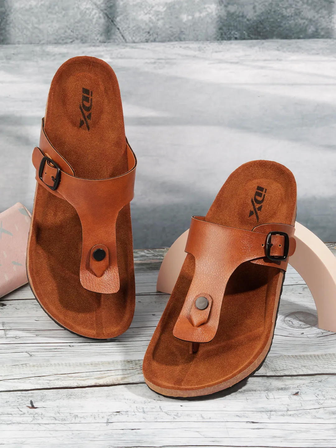 Men's Tan Thong Sandal (IX5011)