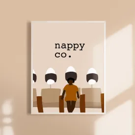 nappy co. Matte Art Print