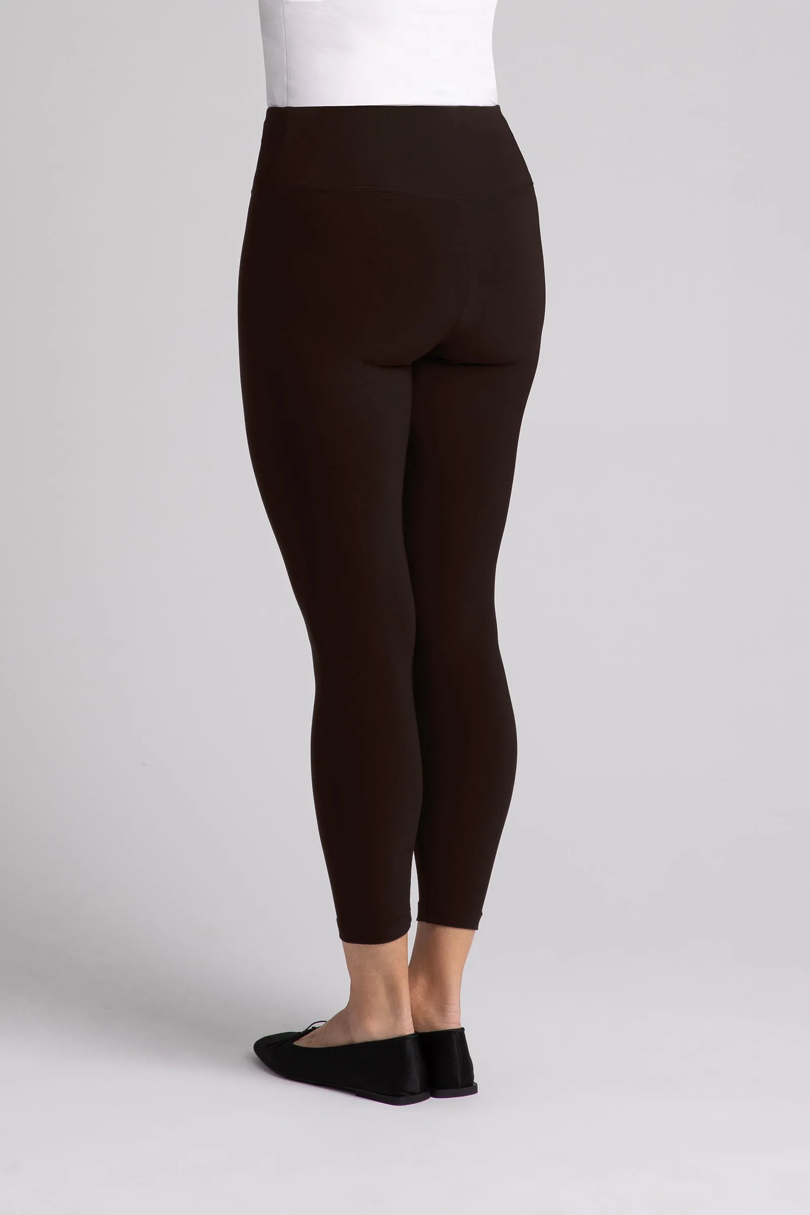 Nu Yoke Legging | Chocolate