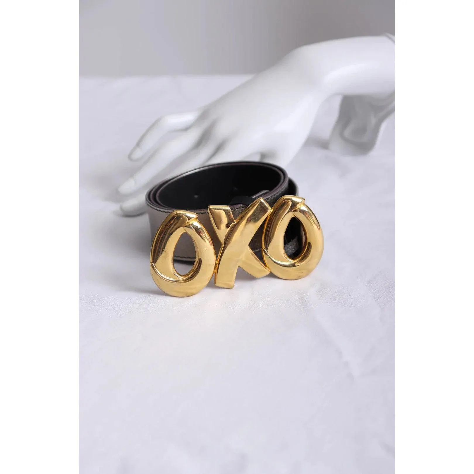 PALOMA PICASSO 80's Gold OXO Belt