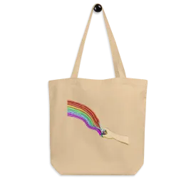 Proud Stylist Rainbow Shears Eco Tote Bag