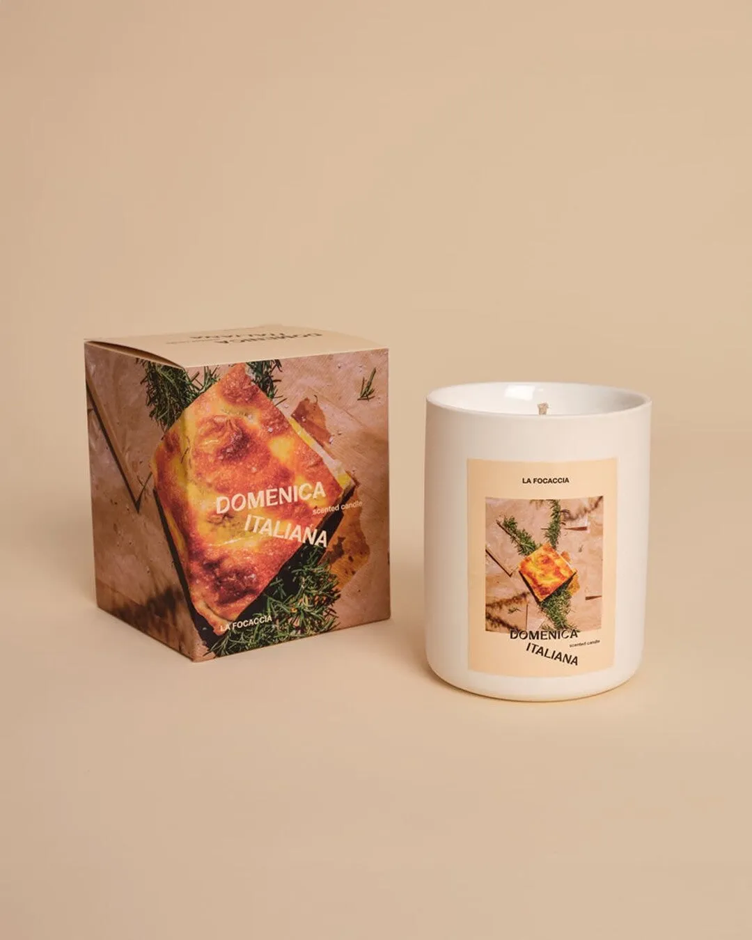 "Focaccia" candle