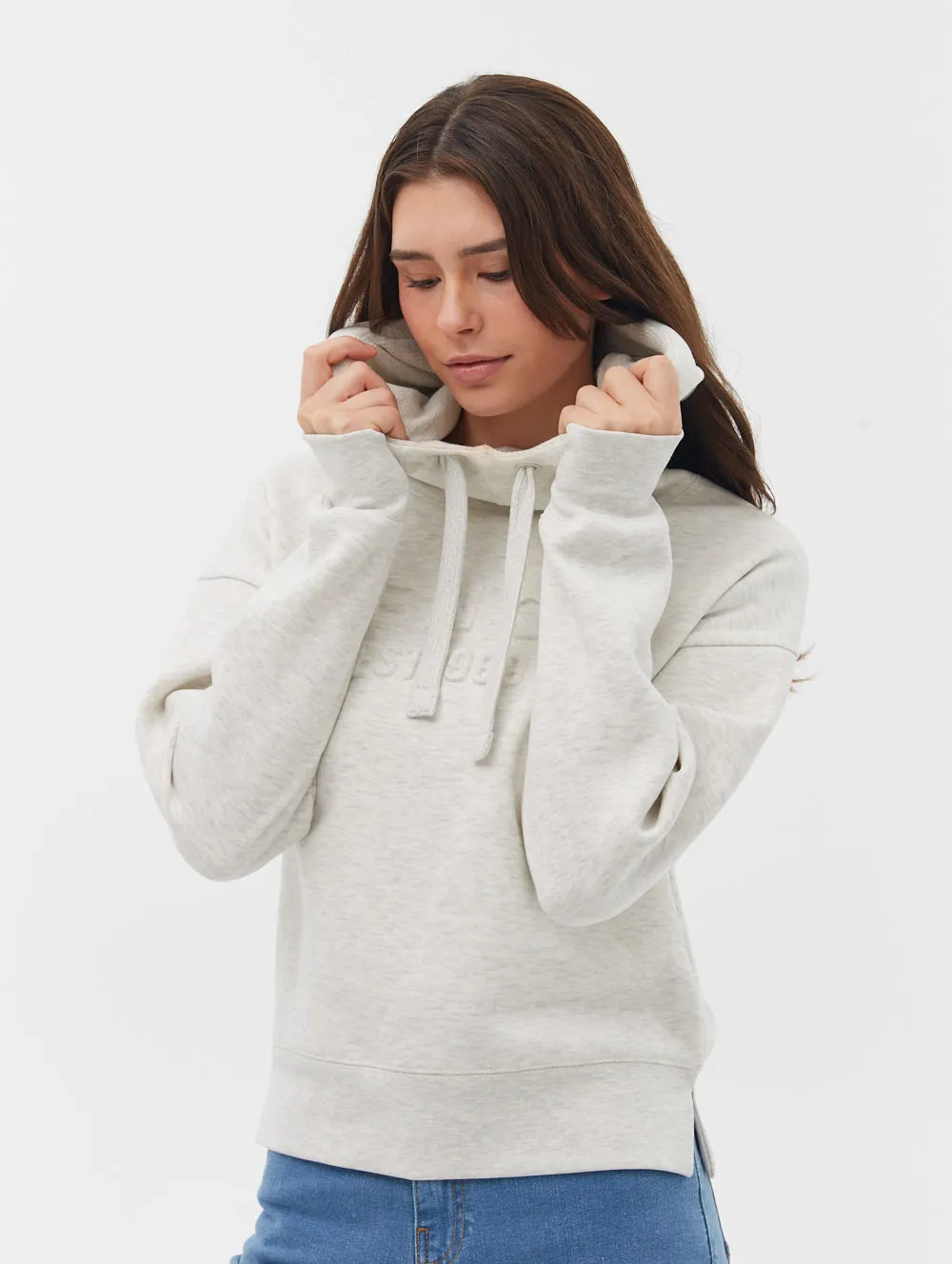 Reapi Deboss Cowlneck Hoodie