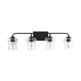 Reeves 4 Light Vanity - Black