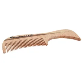 Regincos Small Beach Wood Eco-Friendly Mustache & Beard Comb