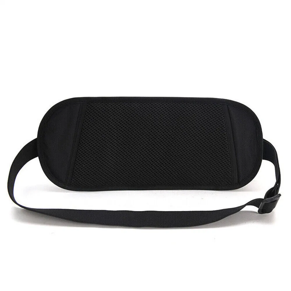 RFID Money Belt for Travel - Waterproof Waist Pouch