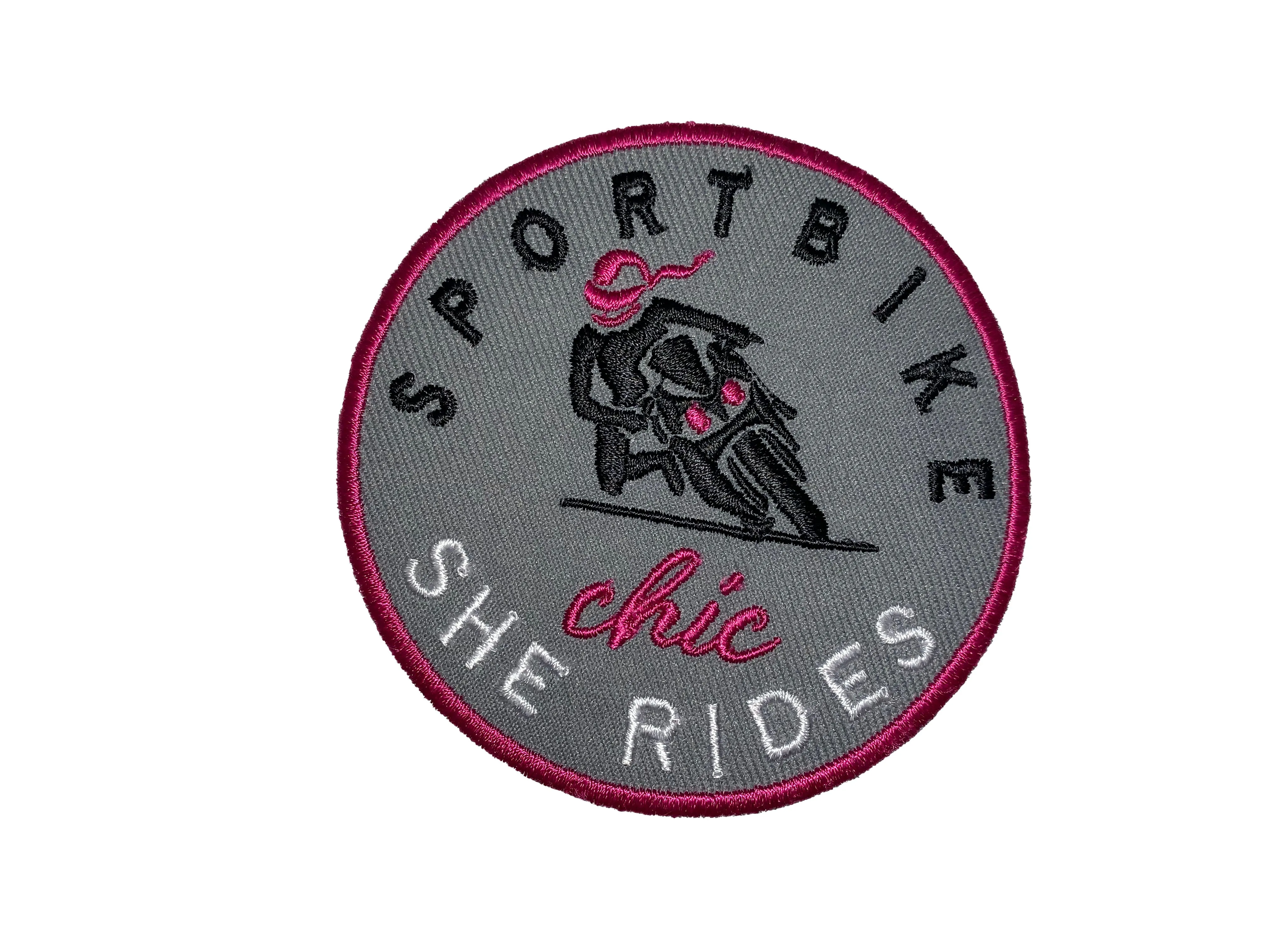 SportBike Chic Grey Patch