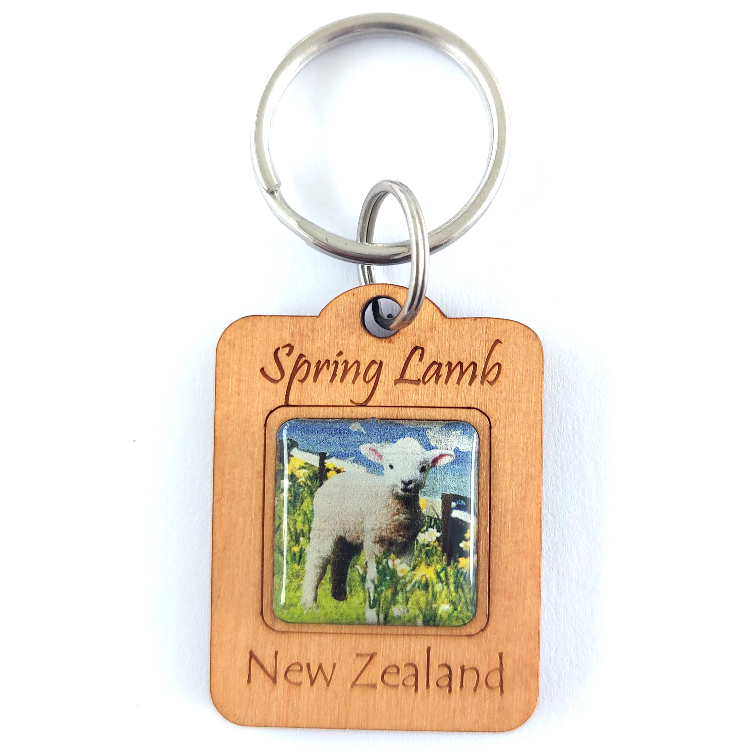 Spring Lamb Keyring