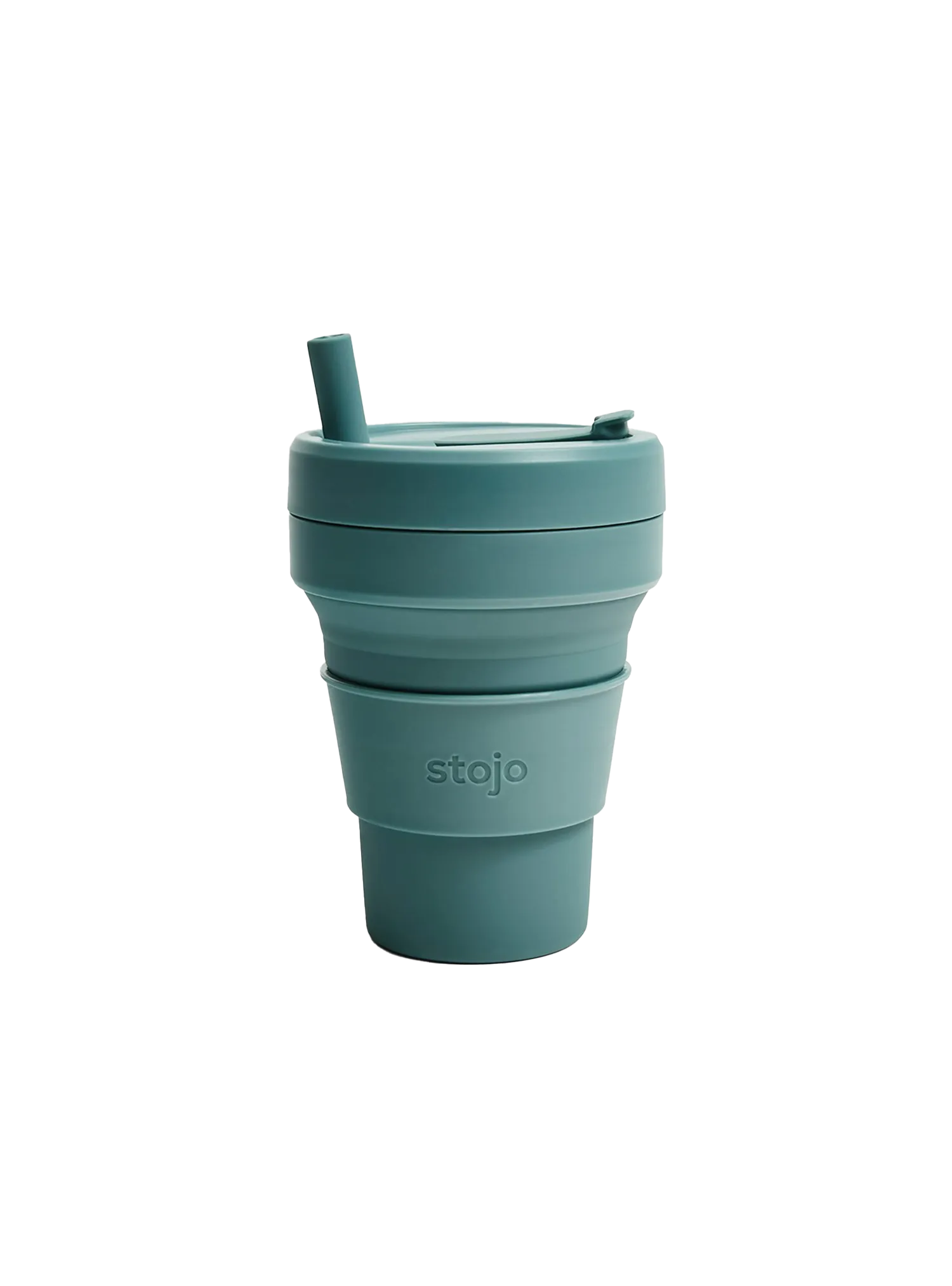 Stojo Collapsible Cup Biggie 16oz/470ml (Eucalyptus)