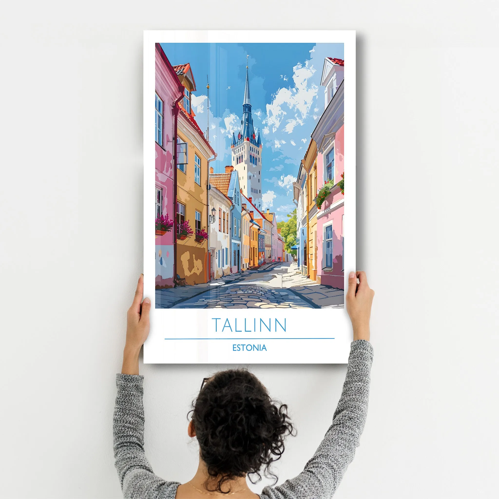 Talinn Estonia-Travel Posters | Glass Wall Art