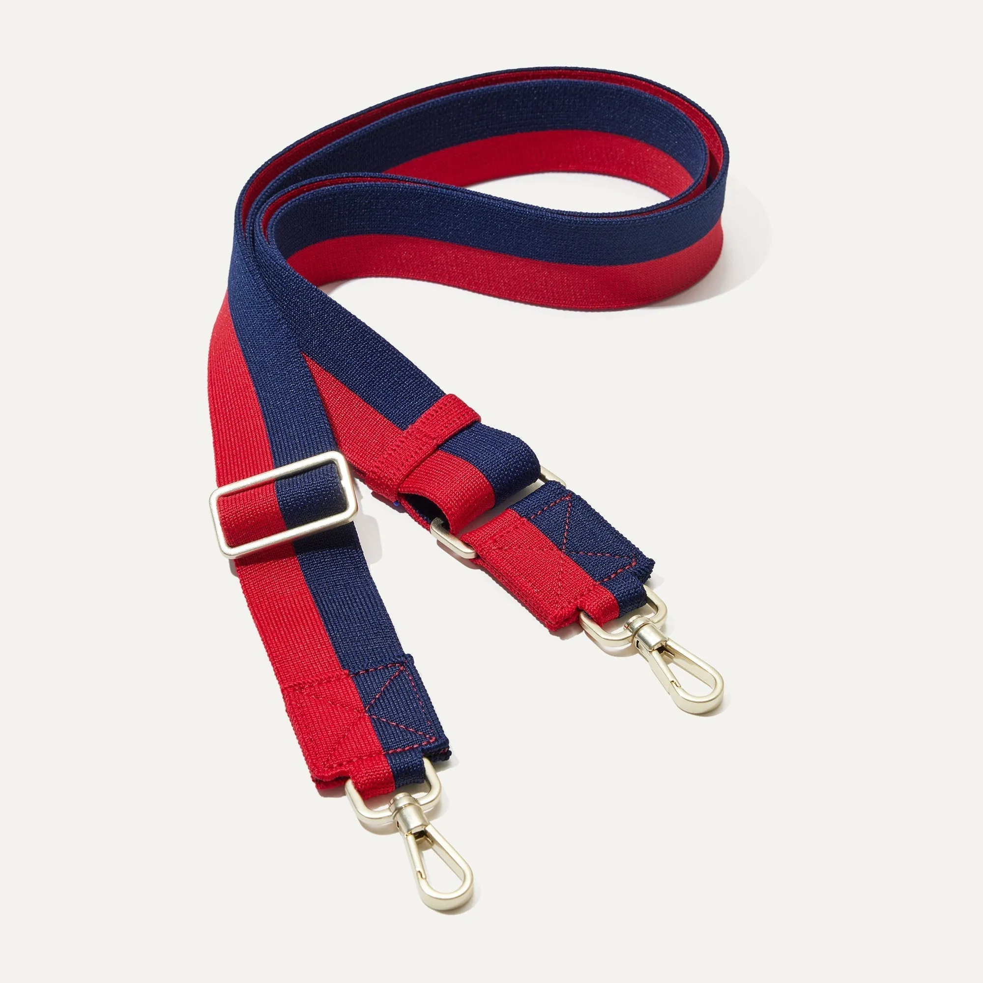 The Crossbody Strap - Navy and Red