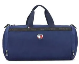 Tommy Hilfiger Wesley Navy Duffel Gym Bag - Stylish & Durable Travel Companion