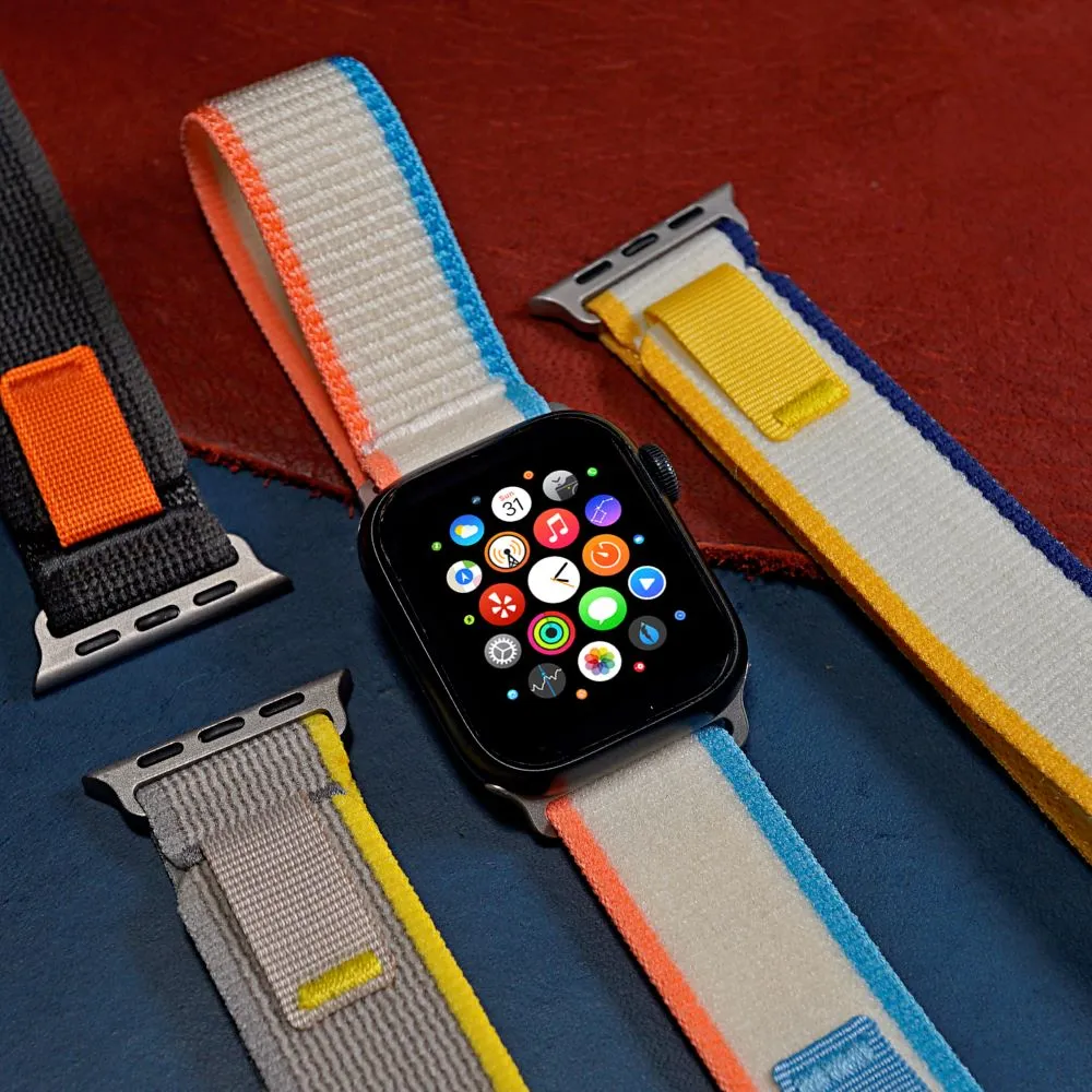 Trail Nylon Strap in Off White D1 (Apple Watch)