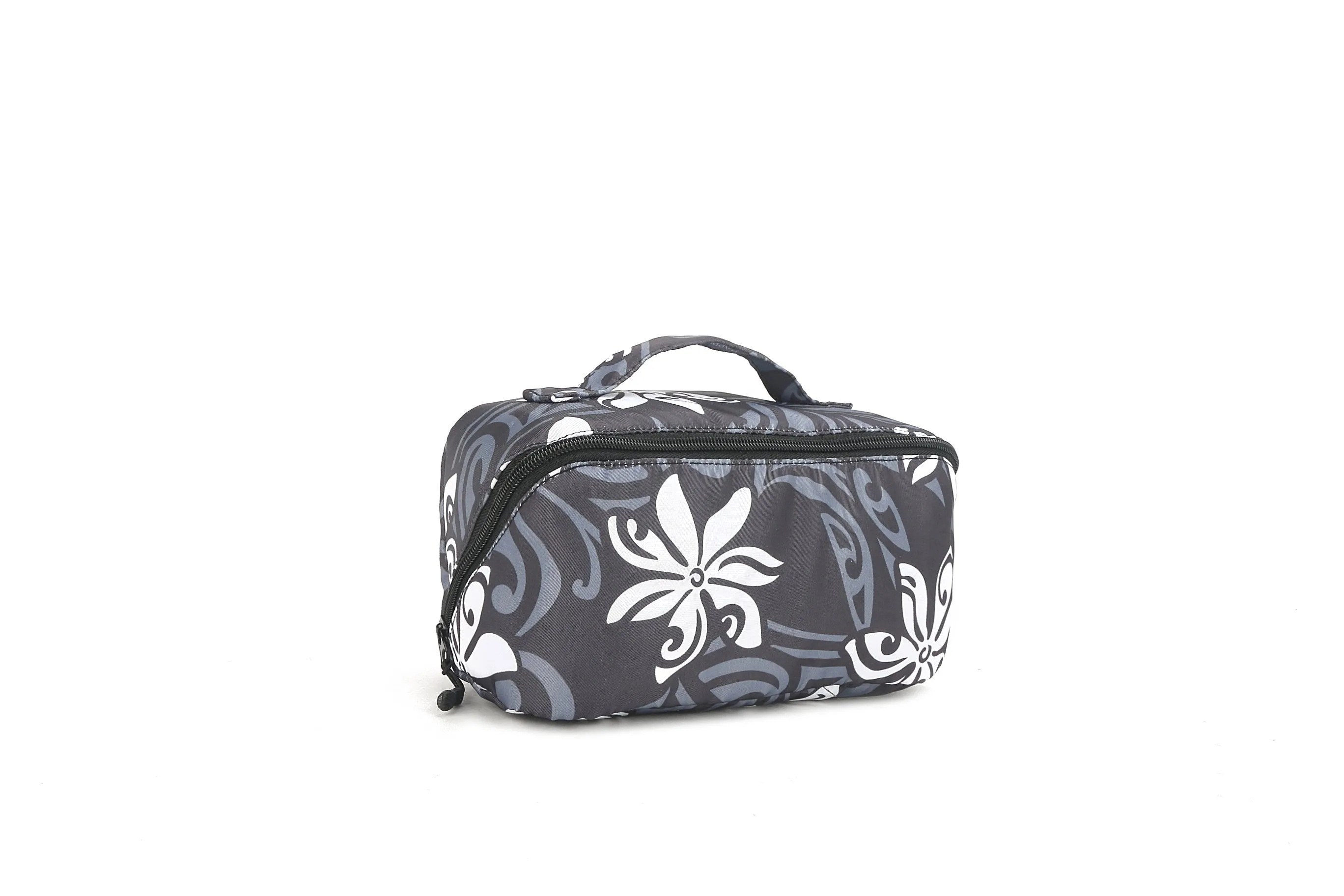 Travel Cosmetic Pouch Tiare Infinity Black