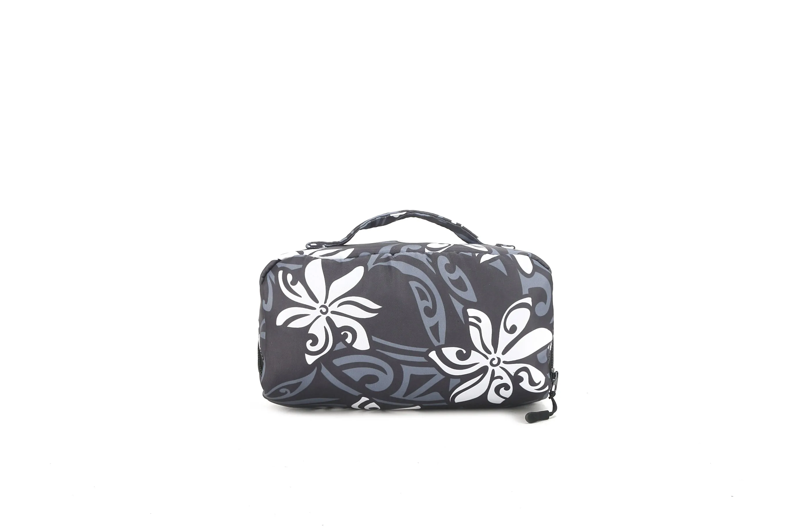 Travel Cosmetic Pouch Tiare Infinity Black