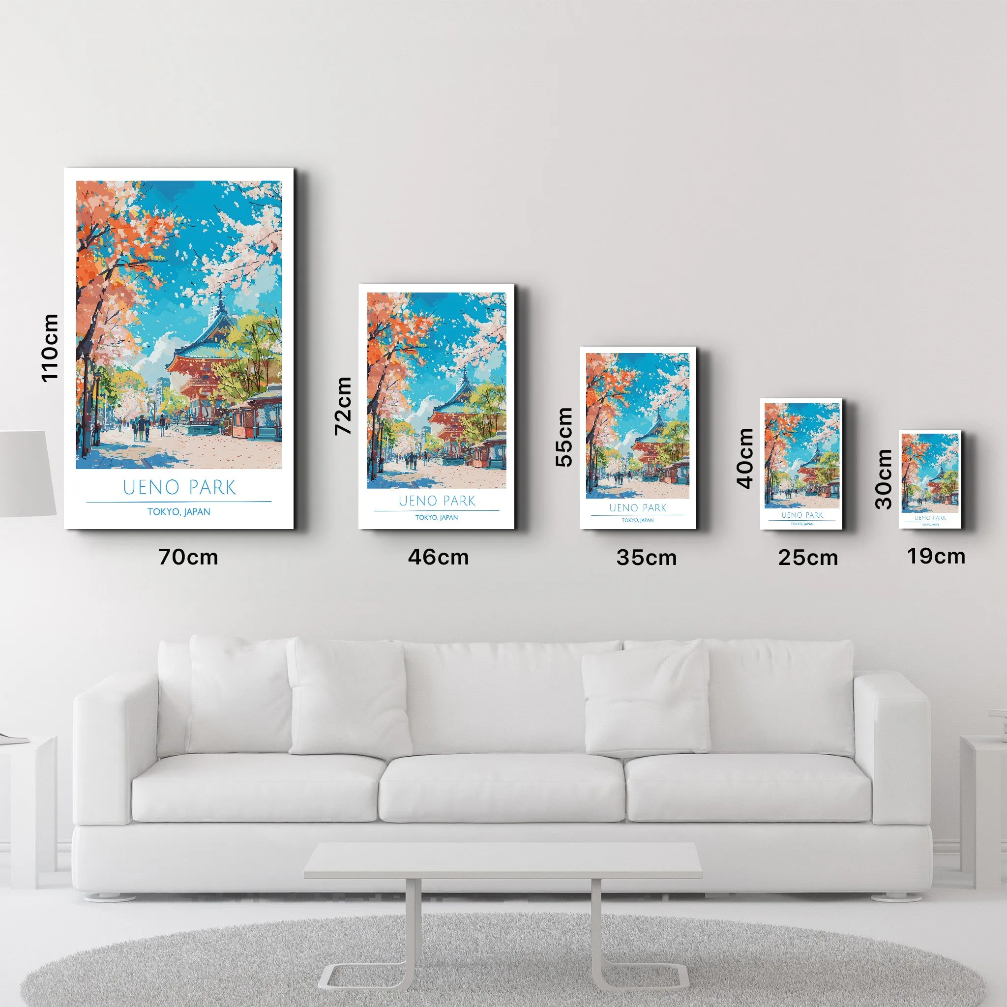 Ueno Park-Tokyo Japan-Travel Posters | Glass Wall Art