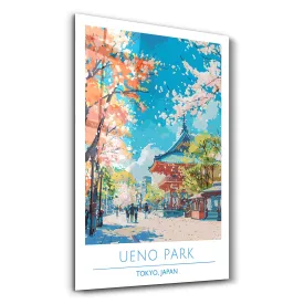 Ueno Park-Tokyo Japan-Travel Posters | Glass Wall Art