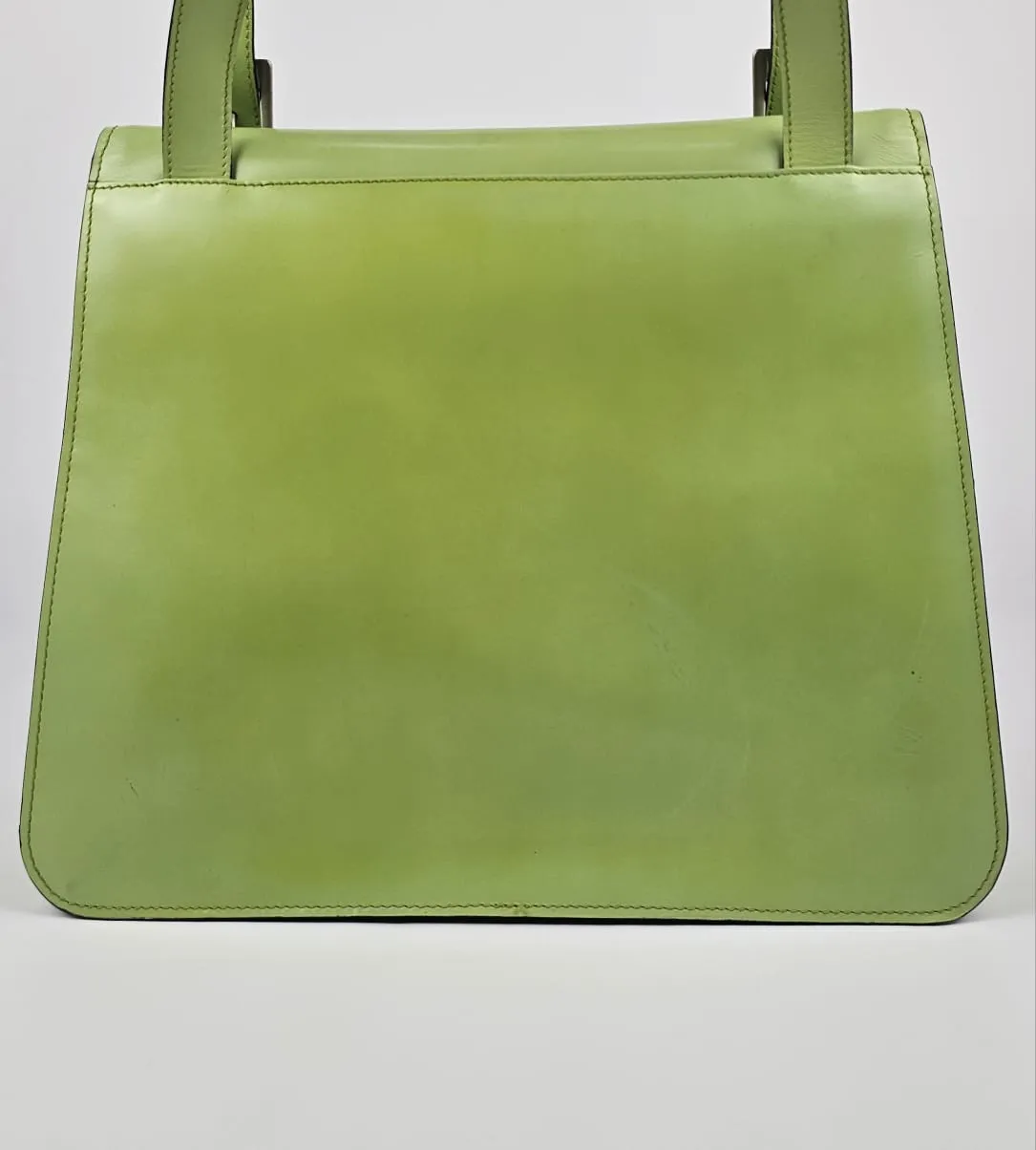 Vintage Green Messenger Bag