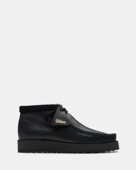 Wallabee Scout (M) Black Leather