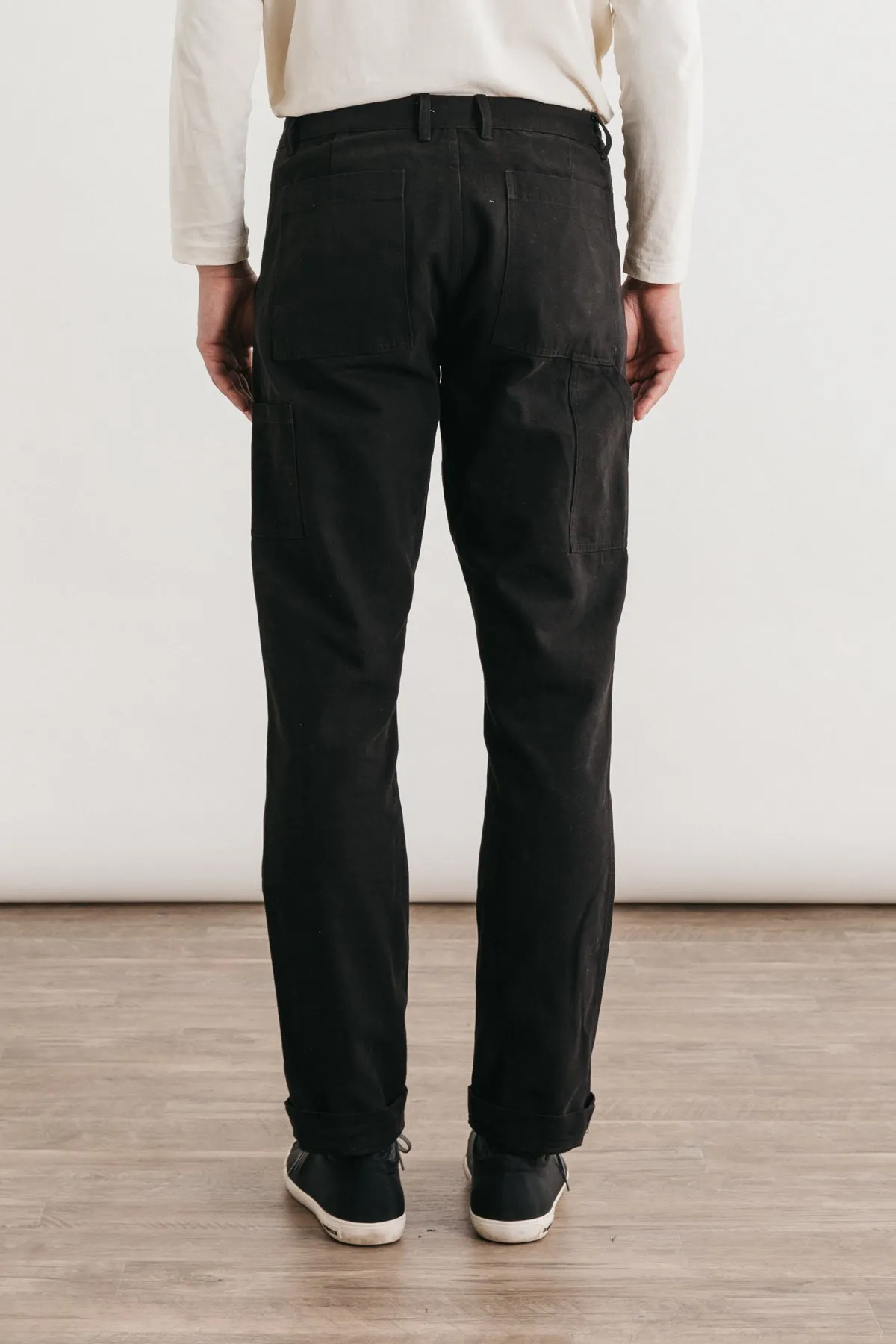 Wallace Utility Pant / Black Canvas