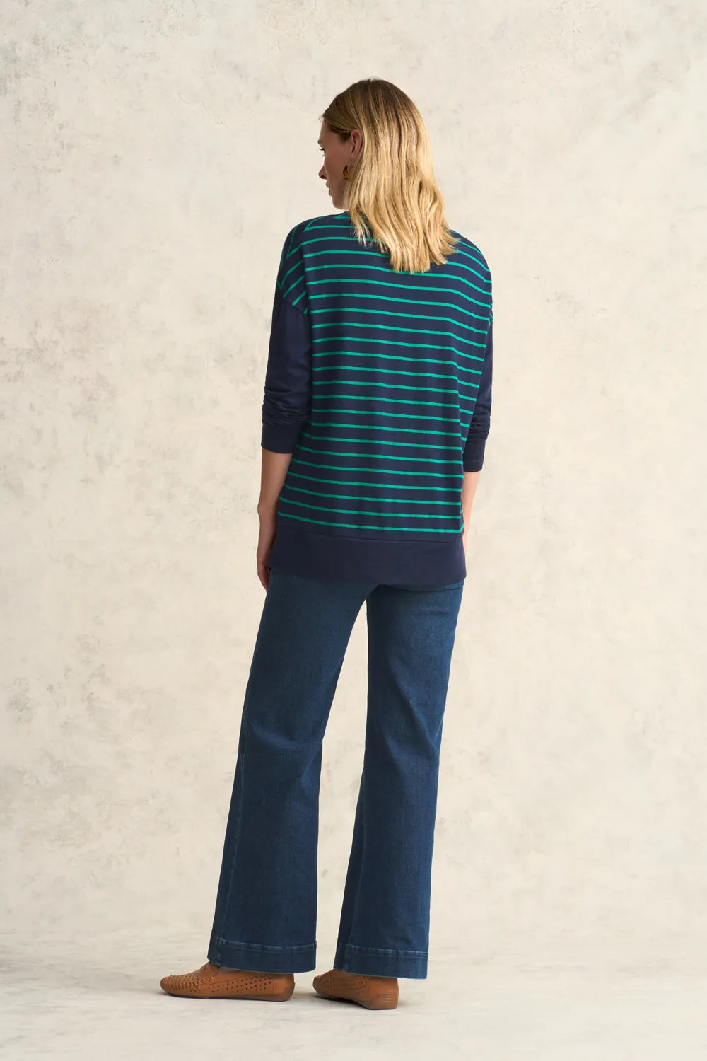 Wool Jersey Boxy Tee